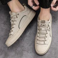 Sneakers UrbanEdge, λεπτομέρεια μαλακού δέρματος