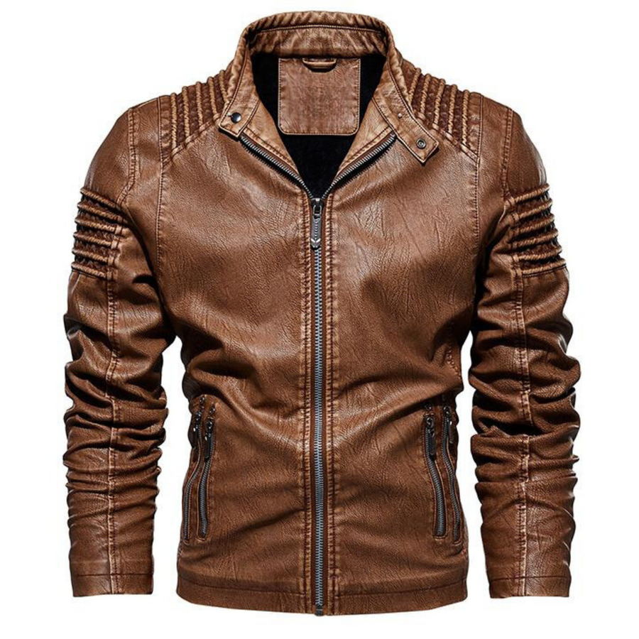 Laurent Monaco | Empire Leather Jacket