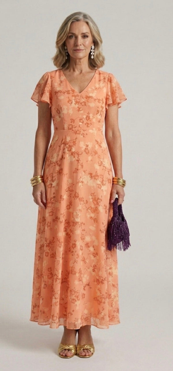 Violet & Grace | Glamorous Dress with Flattering Tummy Coverage