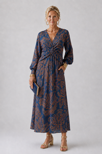 Violet & Grace | Dress with Floral Pattern