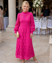 Violet & Grace | Lace Midi Dress