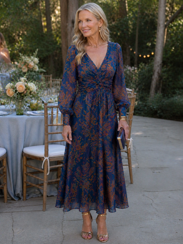 Violet & Grace | Dress with Floral Pattern