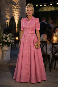 Violet & Grace | Floral Maxi Dress with Belt