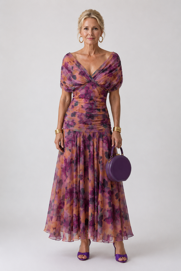 Violet & Grace | Airy Midi Dress