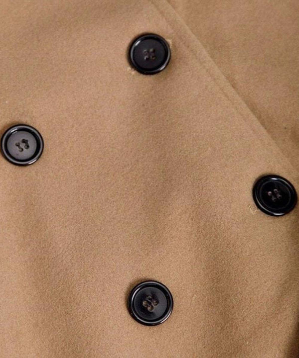 Laurent Monaco | Double-Breasted Wool Coat