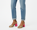 Veronica | Elegant Women's Heels with Gold Style