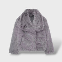 Women's Luxury Faux Fur Jacket