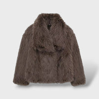 Women's Luxury Faux Fur Jacket