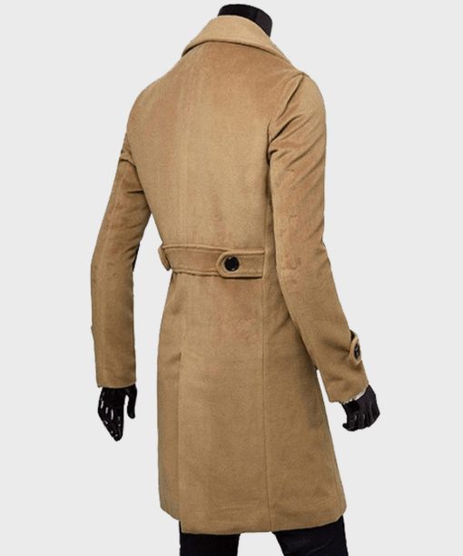 Laurent Monaco | Double-Breasted Wool Coat