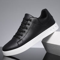 Sneakers Vincenzo από μαλακό γνήσιο δέρμα, πλάγια όψη