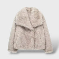 Women's Luxury Faux Fur Jacket