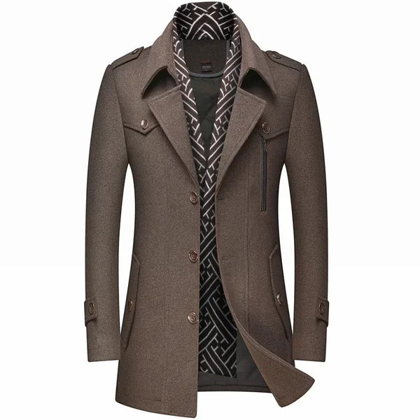 Laurent Monaco | Winter Wool Coat