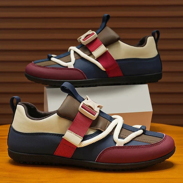 Αστικά casual sneakers Silvio σε μπλε, μπροστινή όψη