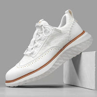 Sneakers Oxford Ridge σε λευκό δέρμα
