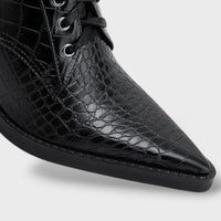 Women's Lace-Up Cowboy Boots