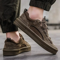 Sneakers UrbanEdge, λεπτομέρεια ραφών στη μύτη