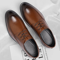 Laurent Monaco | Shiny Leather Oxford Shoes