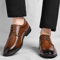 Laurent Monaco | Shiny Leather Oxford Shoes