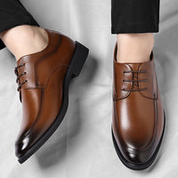 Laurent Monaco | Shiny Leather Oxford Shoes