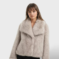 Women's Luxury Faux Fur Jacket