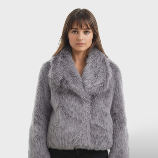 Women's Luxury Faux Fur Jacket