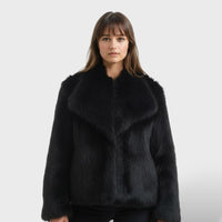 Women's Luxury Faux Fur Jacket