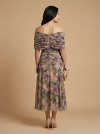 Μακρύ φόρεμα Santana, πίσω όψη