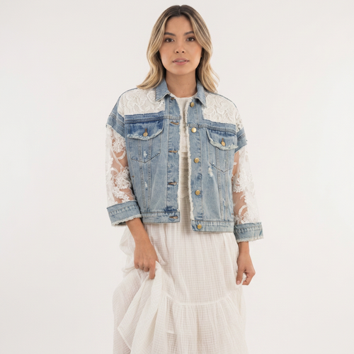 Women's Patchwork Denim Jacket™