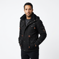 Multi-Pocket Lined Jacket