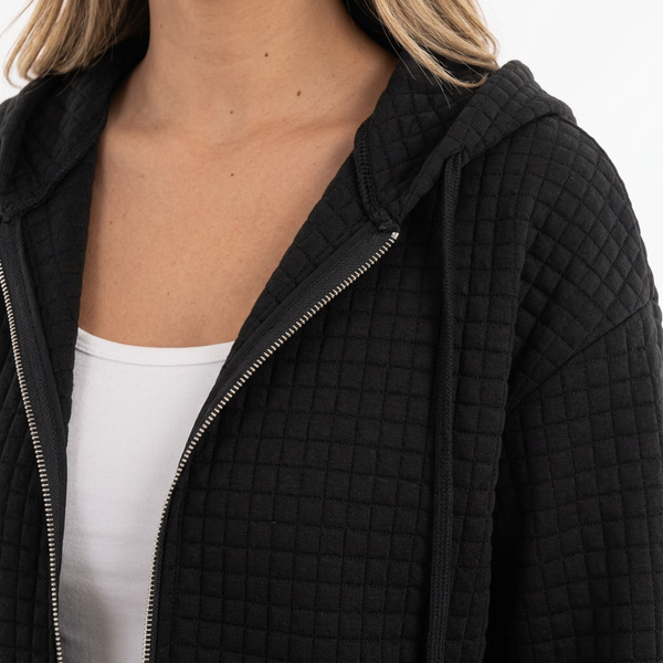 Structured Hooded Jacket