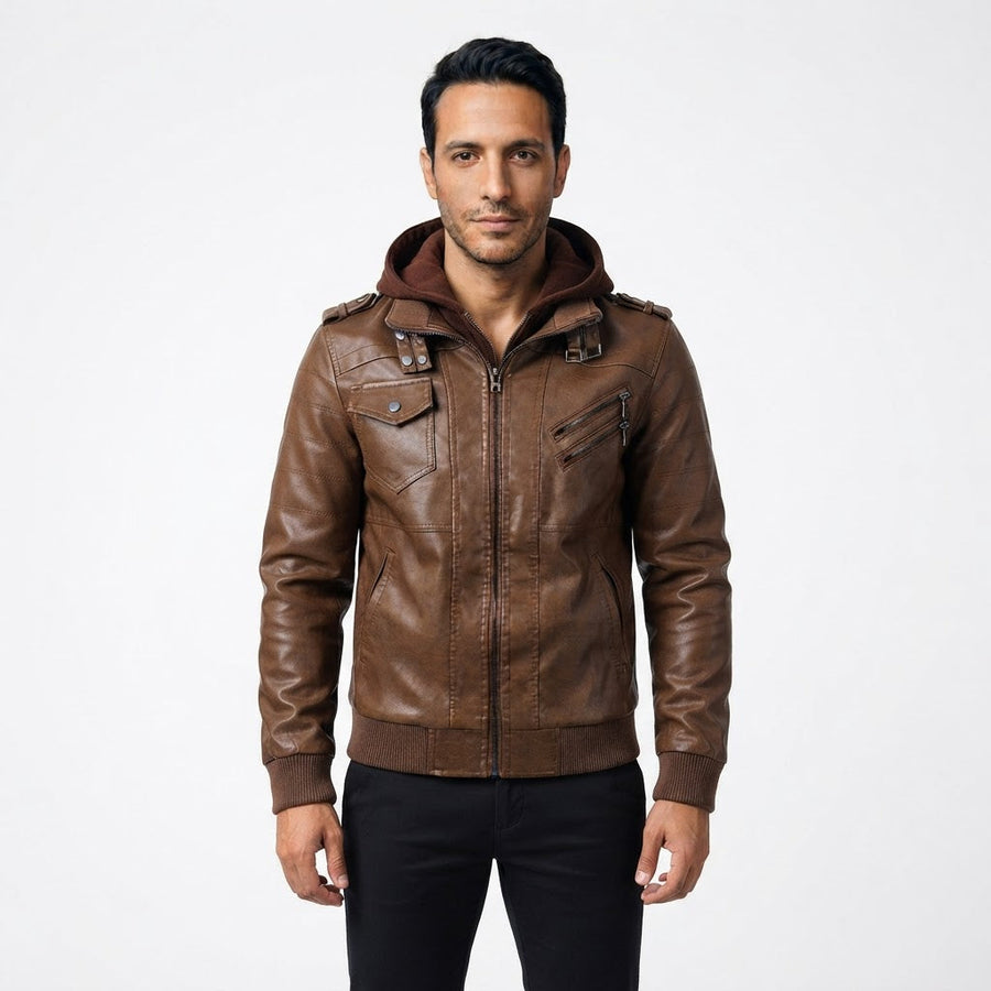 Premium Leather Biker Jacket