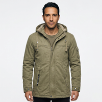 Fleece-Lined Hooded Jacket