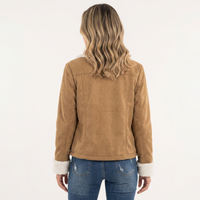 Women's Suede Fall Jacket