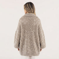 Sequin Knit Jacket