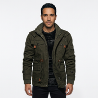 Multi-Pocket Lined Jacket