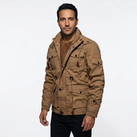 Multi-Pocket Lined Jacket