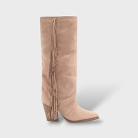 Women's Fringe High-Heel Cowboy Boots
