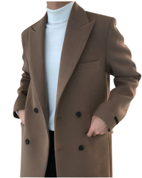 Laurent Monaco | Elegant Double-Breasted Coat